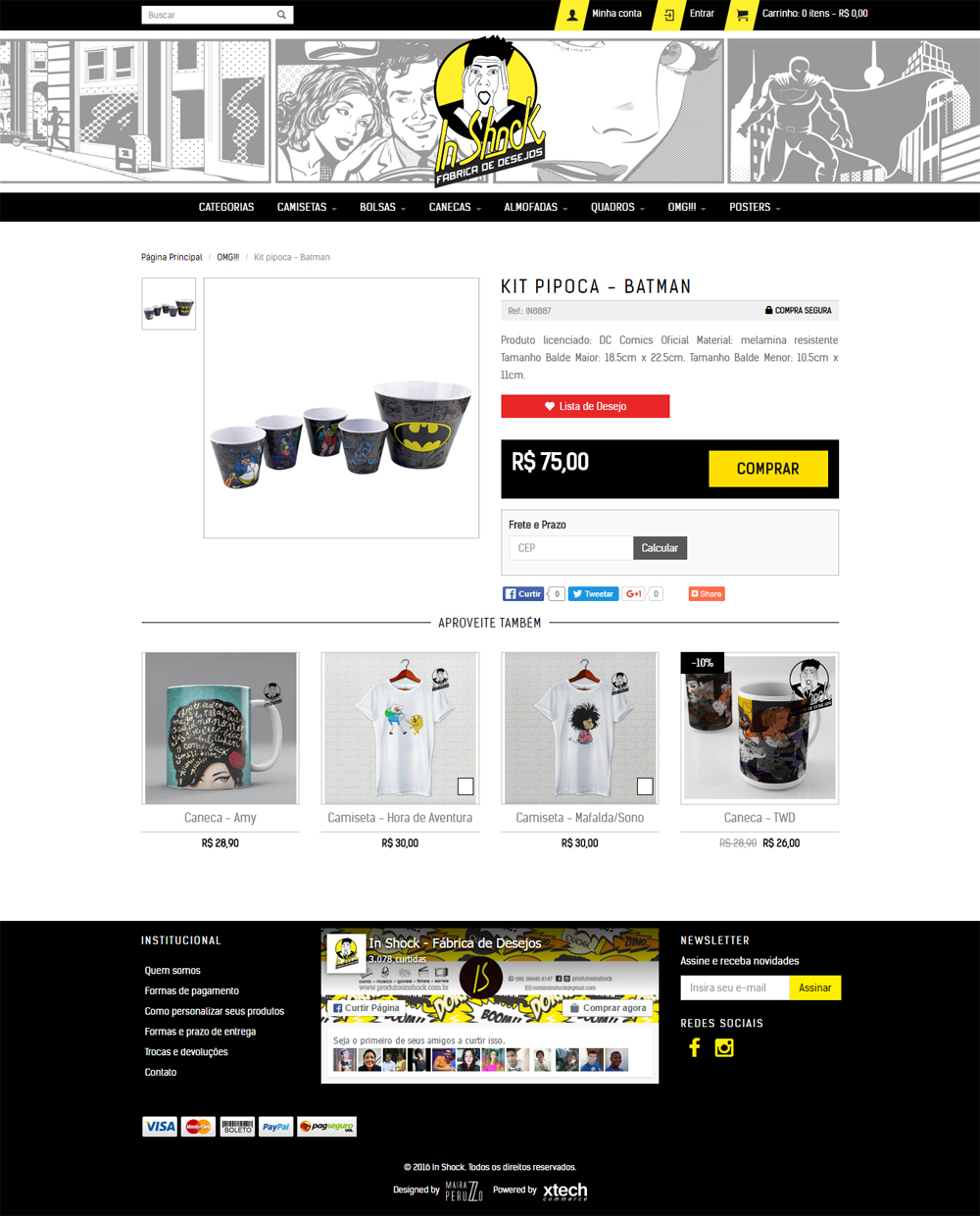 layout personalizado xtechcommerce - prod