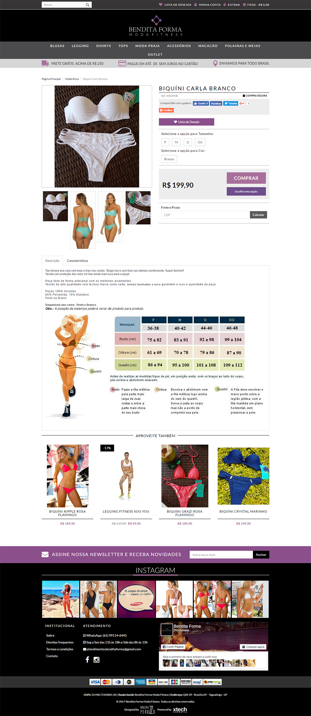 Layout para Xtechcommerce