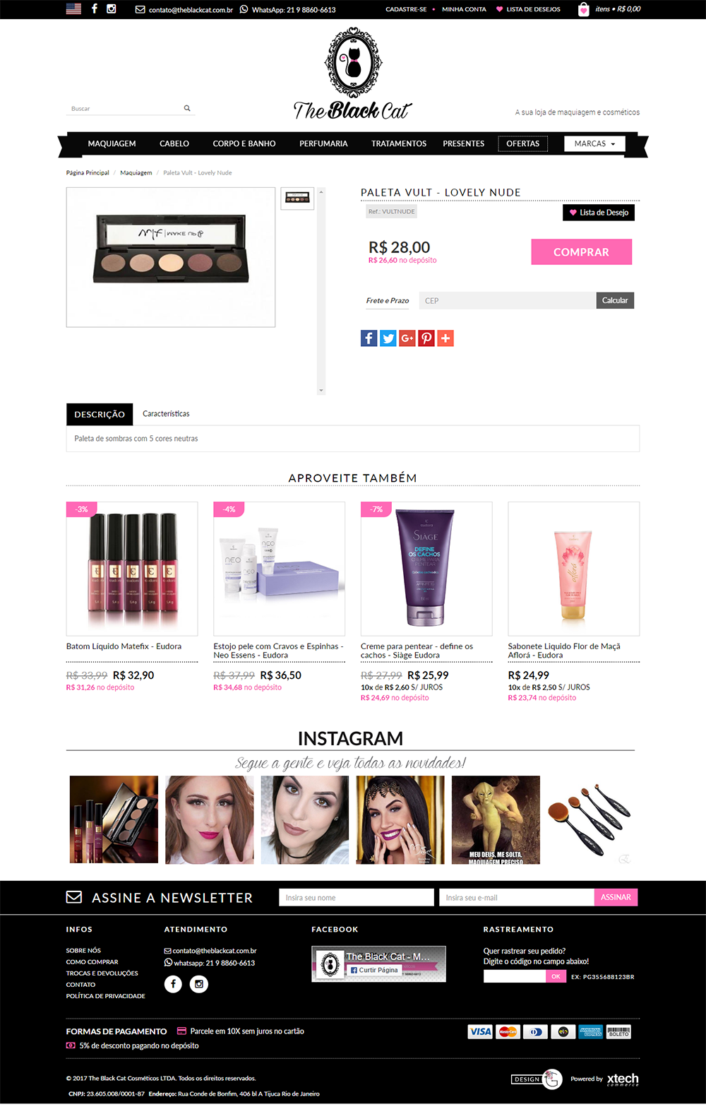 Layout para Xtechcommerce