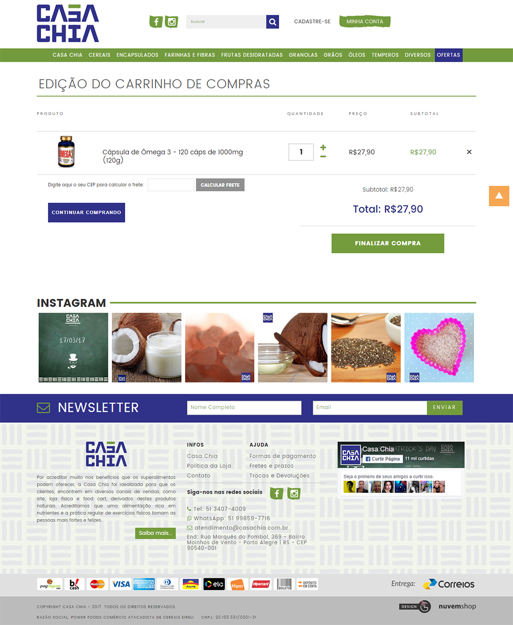 Layout para Nuvemshop