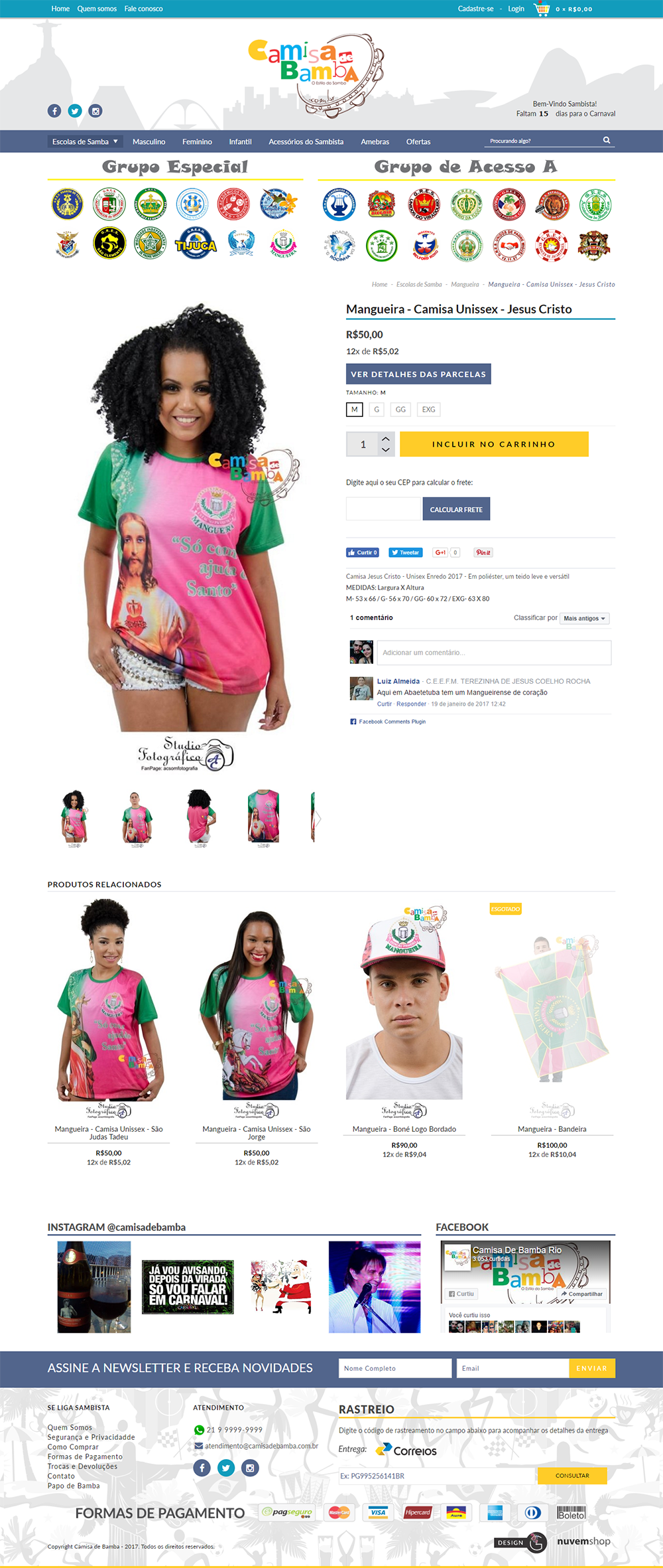 Personalização para NuvemShop